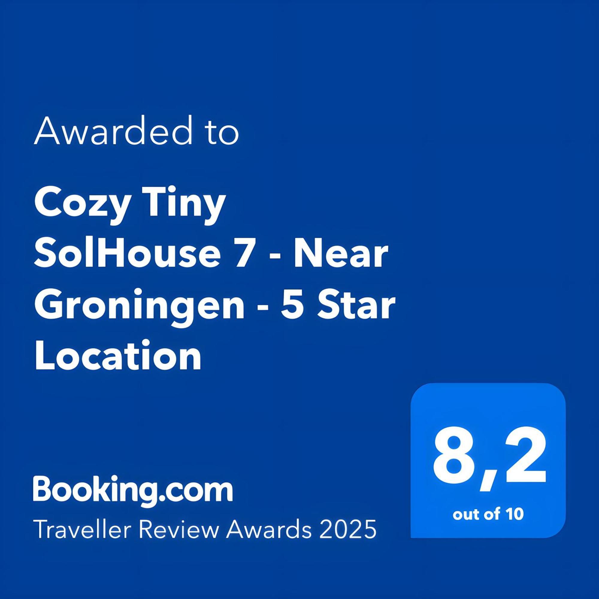 Apartamento Cozy Tiny Solhouse 7 - Near Groningen - 5 Star Location Kropswolde Exterior foto